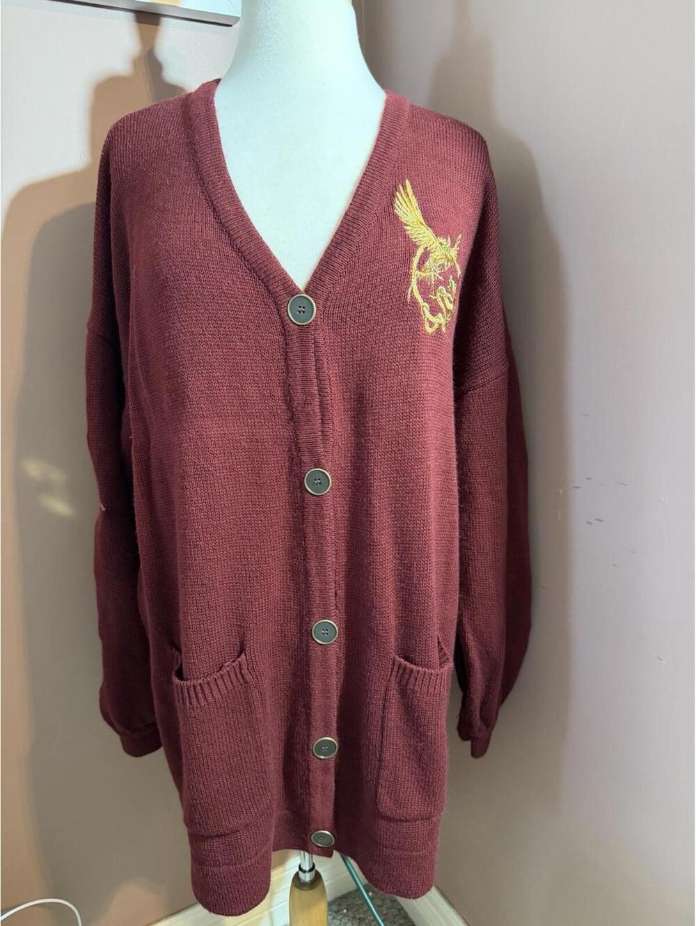 The Hunger Games The Ballad Of Songbirds & Snakes Embroidered Cardigan Womens 1X